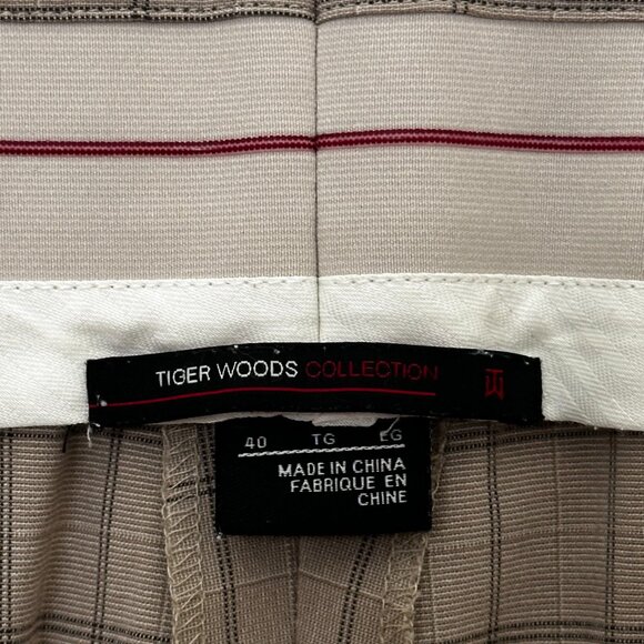 Nike Tiger Woods Collection Windowpane Golf Shorts 40 - Picture 4 of 6